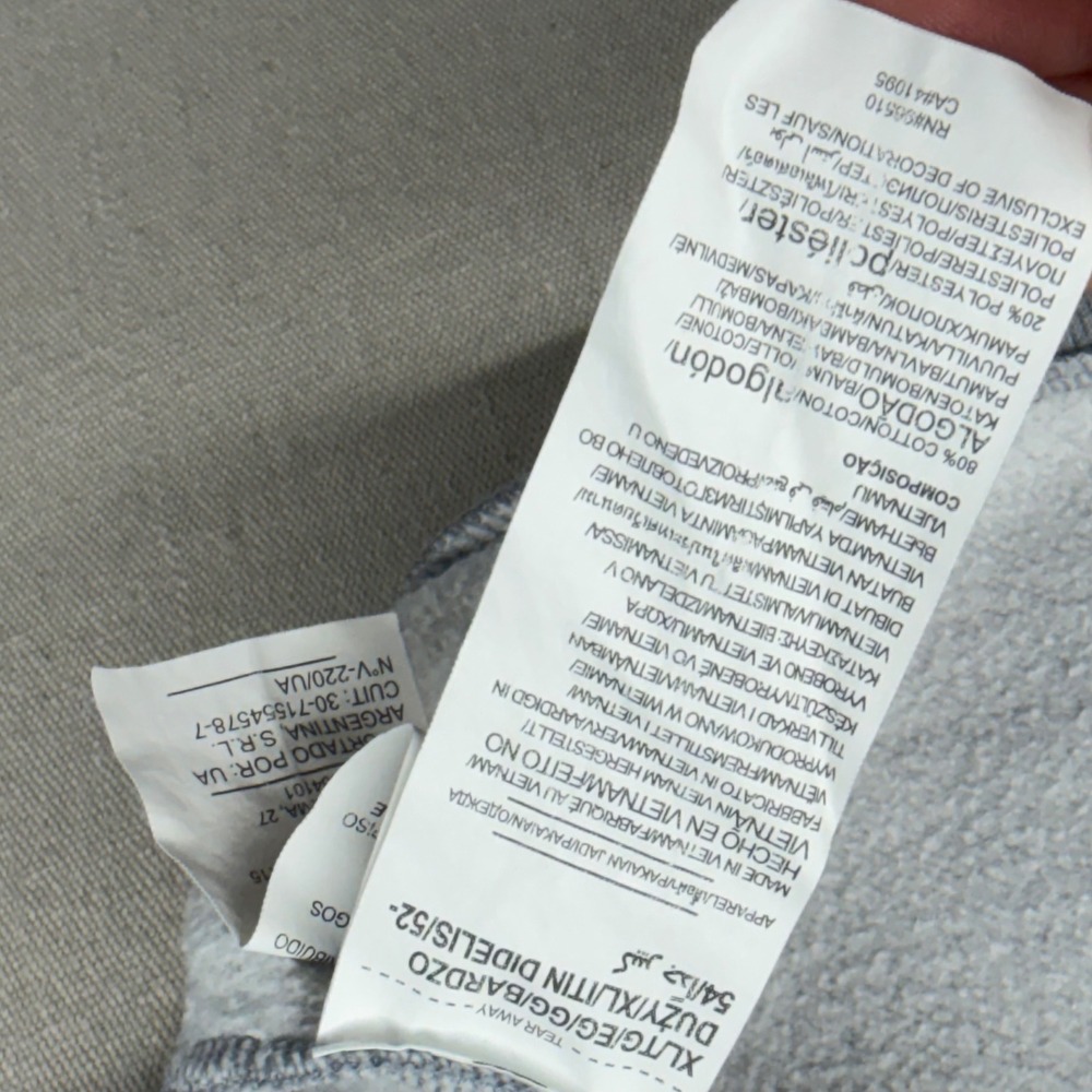 Under Armour Mens Rival Fleece‎ Sweatshirt Gray Crewneck XL 1320738 Pullover - Picture 8 of 10